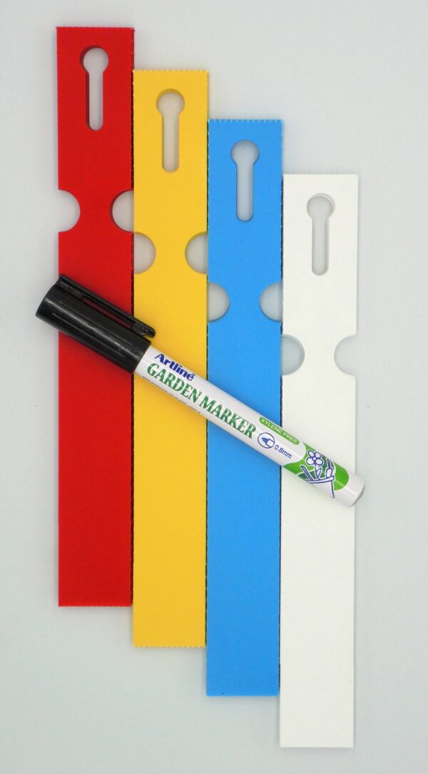 Etykiety Oznaczające Rośliny MARKER - 400 Sztuk w 4 Kolorach (200x17mm) - obrazek 13
