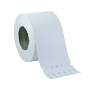 Wiązane Etykiety Ogrodnicze Białe 250x25mm - 1000 Sztuk, Odporne na Warunki Atmosferyczne, Przeznaczone do Oznaczania Roślin