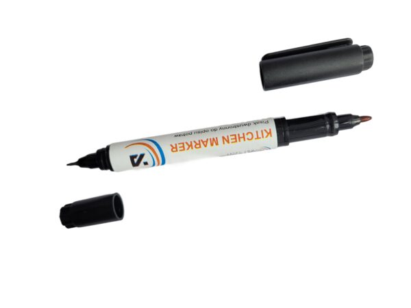 Marker do KUCHNI, permanentny do opisywania potraw, odporny , do zamrażarki - obrazek 2
