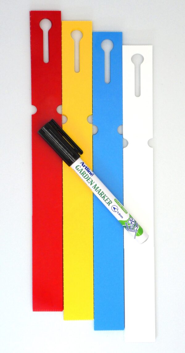Etykiety Pętlowe MARKER do Oznaczania Roślin - 400 Sztuk w 4 Kolorach (250x25mm) - obrazek 13