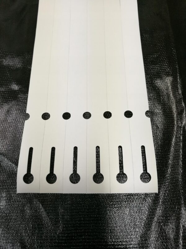 Etykiety Ogrodnicze Czerwone Pętelkowe Wiązane 250x25 mm - 500 sztuk - obrazek 12