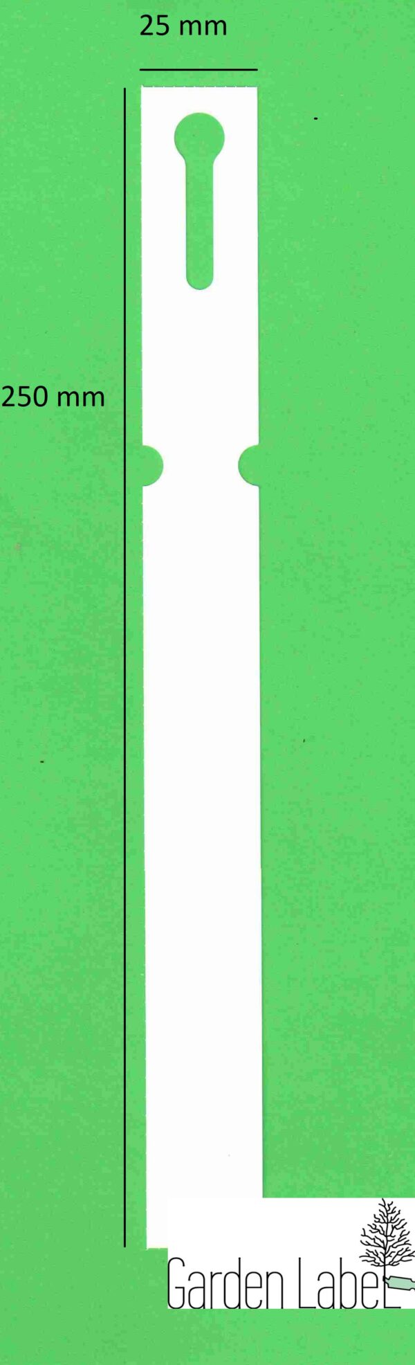Etykiety ogrodnicze wiązane pętlowe niebieskie 250mm x 25mm (2000 sztuk) - Garden-Label.pl - obrazek 10
