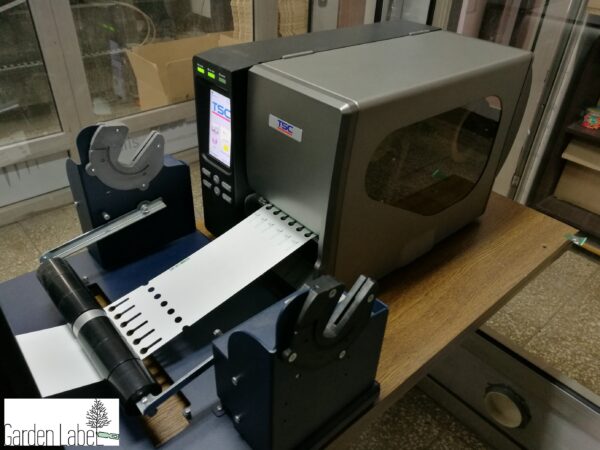 Taśma termotransferowa TTR WAX-RESIN 110 mm x 300 m - Czerwona, PREMIUM - obrazek 5