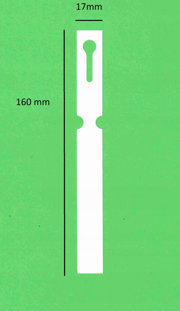Profesjonalne Etykiety Ogrodnicze Pętlowe Białe 160x17mm z Markerem - Zestaw 100 Sztuk - obrazek 3