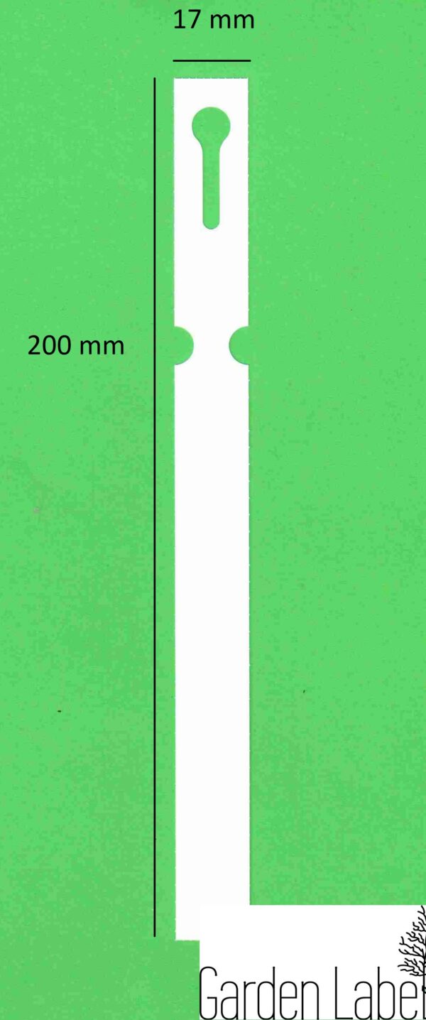 Etykiety Ogrodnicze Pętlowe Niebieskie 200x17 mm - Zestaw 3750 Sztuk do Identyfikacji Roślin - obrazek 9