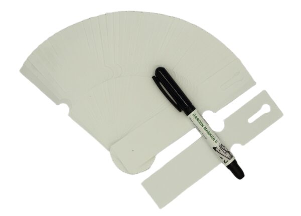 Etykiety Oznaczające Rośliny MARKER - 400 Sztuk w 4 Kolorach (200x17mm)