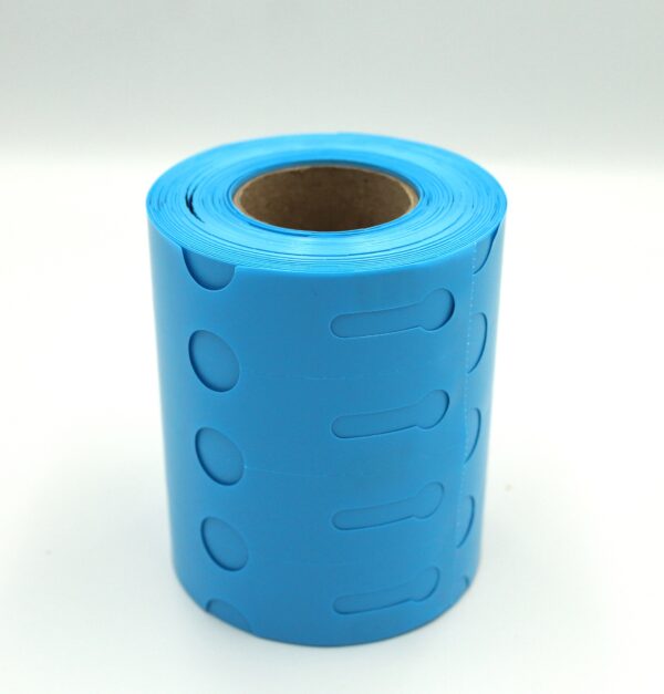 Etykiety ogrodnicze/sadownicze pętlowe NIEBIESKIE 200x25mm(25x200) 500 szt - obrazek 2