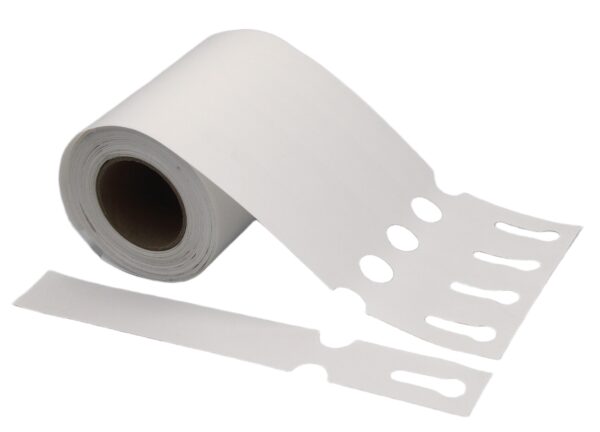 Etykiety ogrodnicze/sadownicze pętlowe BIAŁE 200x25mm(25x200) 500szt