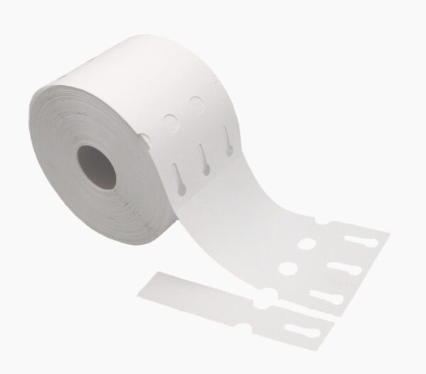 Etykiety ogrodnicze-sadownicze pętlowe BIAŁE 163x33mm (33x163) 2000 sztuk