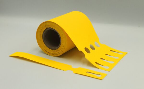 Etykiety ogrodnicze/sadownicze pętlowe ŻÓŁTE 200x25mm(25x200) 500szt - obrazek 10
