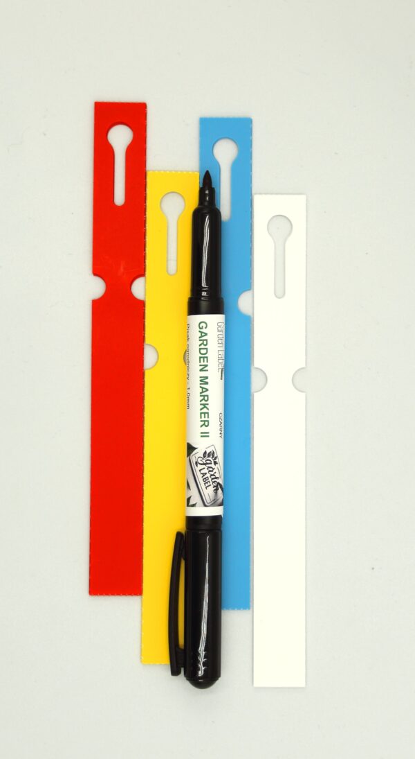 MARKER II +Etykiety 4 KOL.pętlowe do opisu roślin 160x17mm (17x160) 400szt - obrazek 13