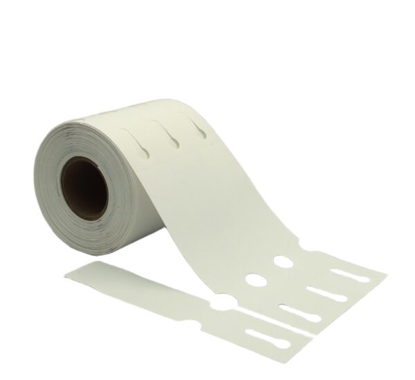 Etykiety ogrodnicze - sadownicze pętlowe BIAŁE 163x33mm (33x163) 1000 sztuk