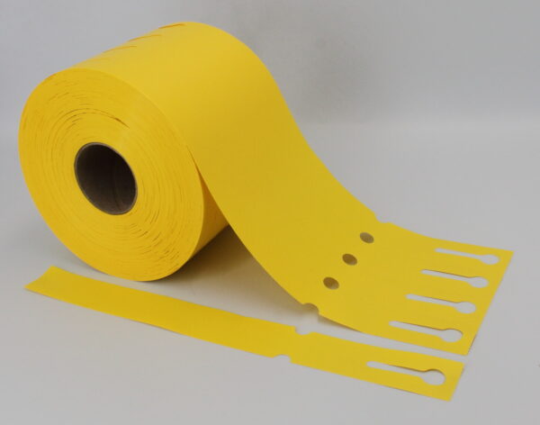 Etykiety Ogrodnicze Pętelkowe Żółte 250x25mm - Zestaw 1000 sztuk - obrazek 5