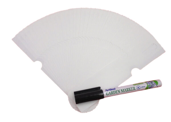 Etykiety Oznaczające Rośliny MARKER - 400 Sztuk w 4 Kolorach (200x17mm)