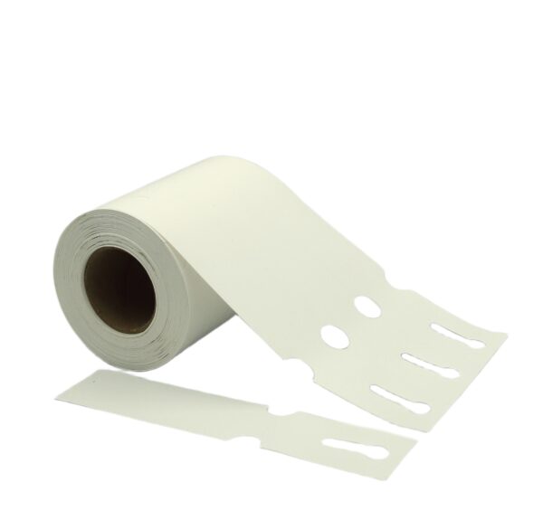Etykiety ogrodnicze - sadownicze pętlowe BIAŁE 163x33mm (33x163) 500 sztuk
