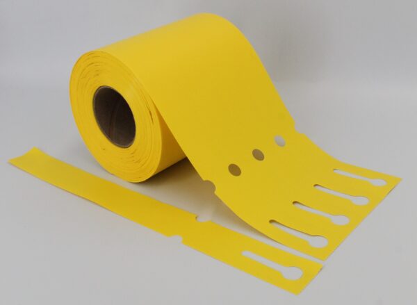 Etykiety Ogrodnicze Pętelkowe Żółte 500szt - 250x25mm - obrazek 8