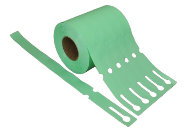 Etykiety ogrodnicze/sadownicze pętlowe MIĘTOWE 327x20mm(20x327) 500 szt