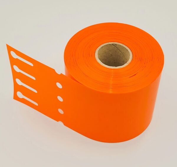 Etykiety Ogrodnicze Pętelkowe Wiązane w Kolorze Pomarańczowym 25 mm x 250 mm – 2000 Sztuk - obrazek 5