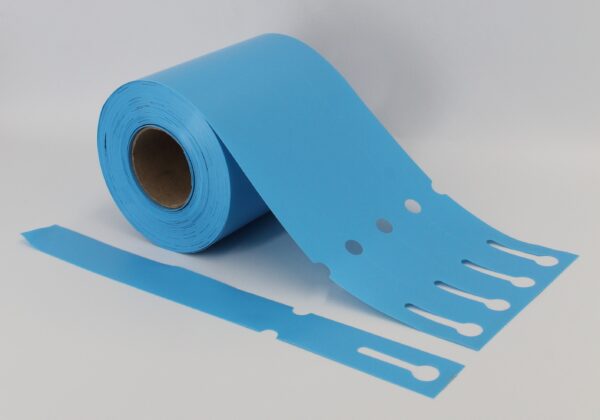 Niebieskie Etykiety Pętelkowe do Oznaczania Roślin 250mm x 25mm, 500 sztuk - obrazek 6
