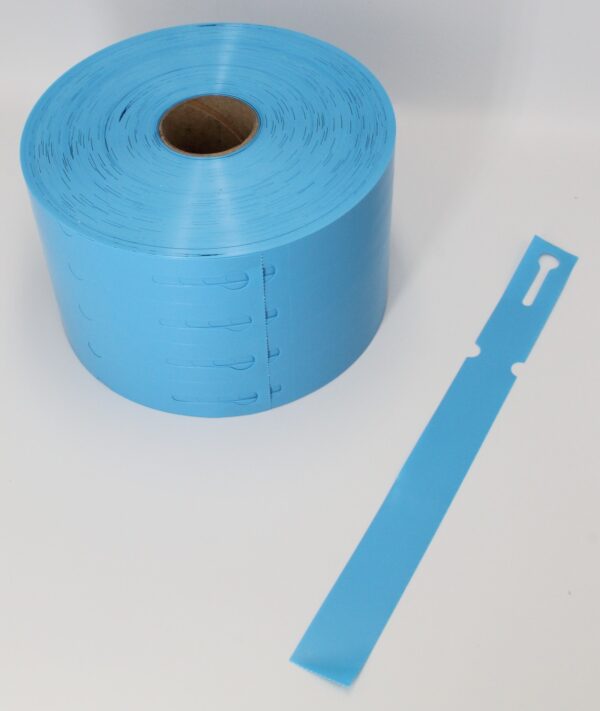Etykiety ogrodnicze pętlowe 250mm x 25mm NIEBIESKIE – 3750 sztuk do druku i pisania - obrazek 11