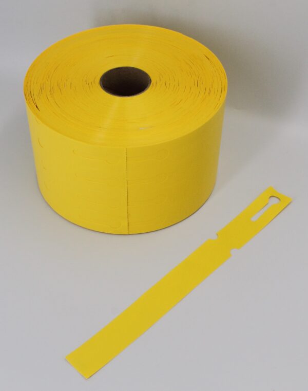 Etykiety do Oznaczania Roślin - Pętelkowe Żółte 250x25mm (Zestaw 2000 sztuk) - obrazek 7