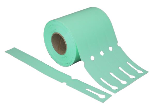 Etykiety Ogrodnicze Pętelkowe Pomarańczowe 25mm x 250mm - 500 sztuk, Trwałe i Odporne na Warunki Atmosferyczne