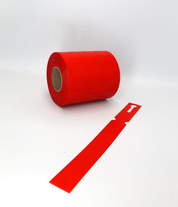 Etykiety Ogrodnicze Czerwone Pętelkowe Wiązane 250x25 mm - 500 sztuk - obrazek 12