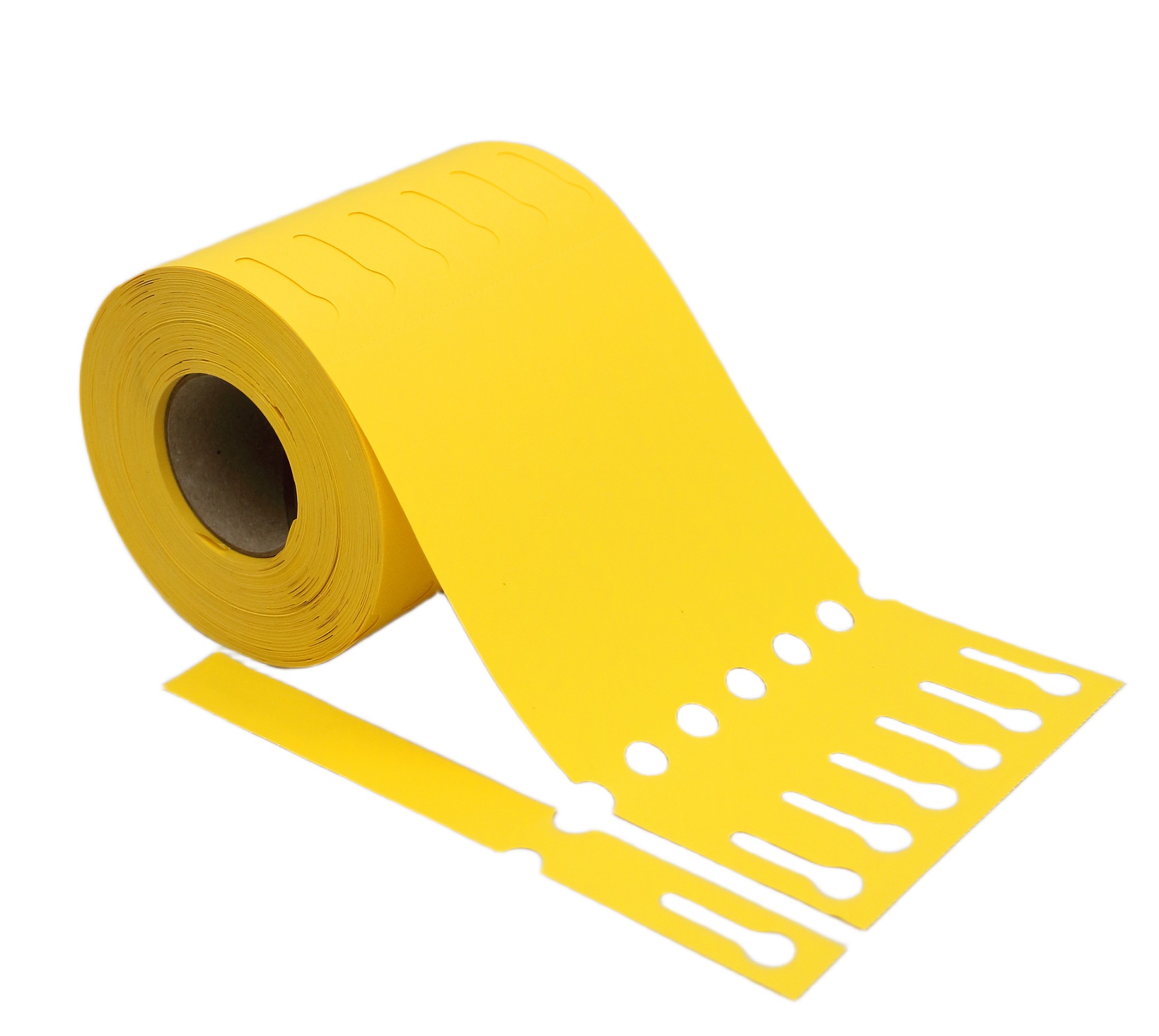 Etykiety ogrodnicze/sadownicze pętlowe ŻÓŁTE 200x17mm(17x200) 1000szt