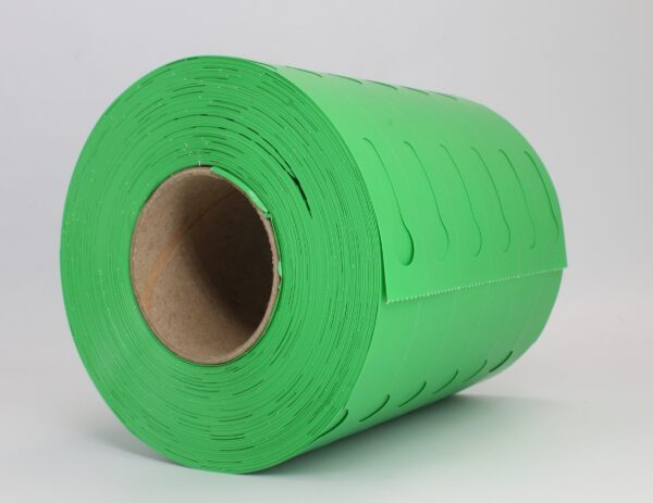 Etykiety ogrodnicze/sadownicze pętlowe ZIELONE 200x17mm(17x200) 1000szt - obrazek 3