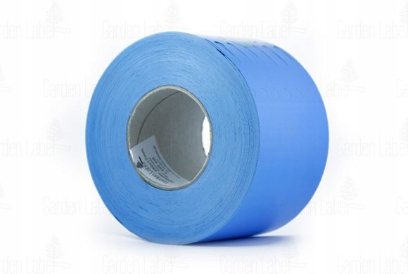 Etykiety ogrodnicze pętlowe, niebieskie 400x20mm, 500 szt. - profesjonalne oznaczenie roślin - obrazek 2