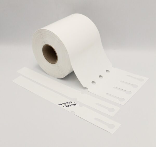Etykiety ogrodnicze pętlowe Białe 250x25mm - 500 sztuk do identyfikacji roślin - obrazek 8