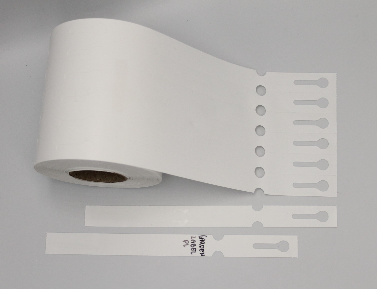 Etykiety ogrodnicze/sadownicze pętlowe BIAŁE 200x17mm(17x200) 1000szt - obrazek 3