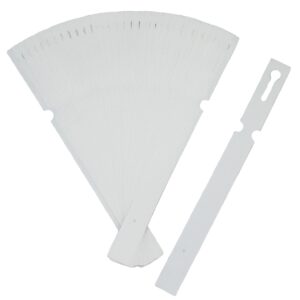 Etykiety ogrodnicze/sadownicze pętlowe BIAŁE 200x17mm(17x200) 480szt