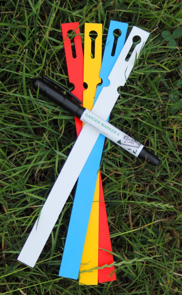 MARKER II+Etykiety 4 KOL. pętlowe do opisu roślin 250x17mm(17x250) 400szt - obrazek 15