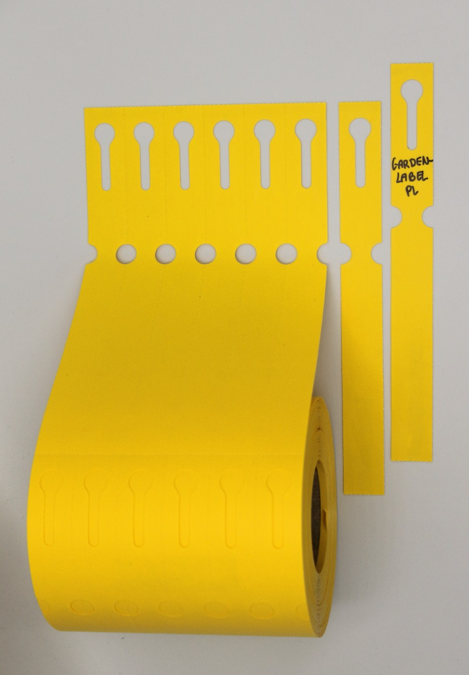 Etykiety ogrodnicze/sadownicze pętlowe ŻÓŁTE 200x17mm(17x200) 1000szt - obrazek 5