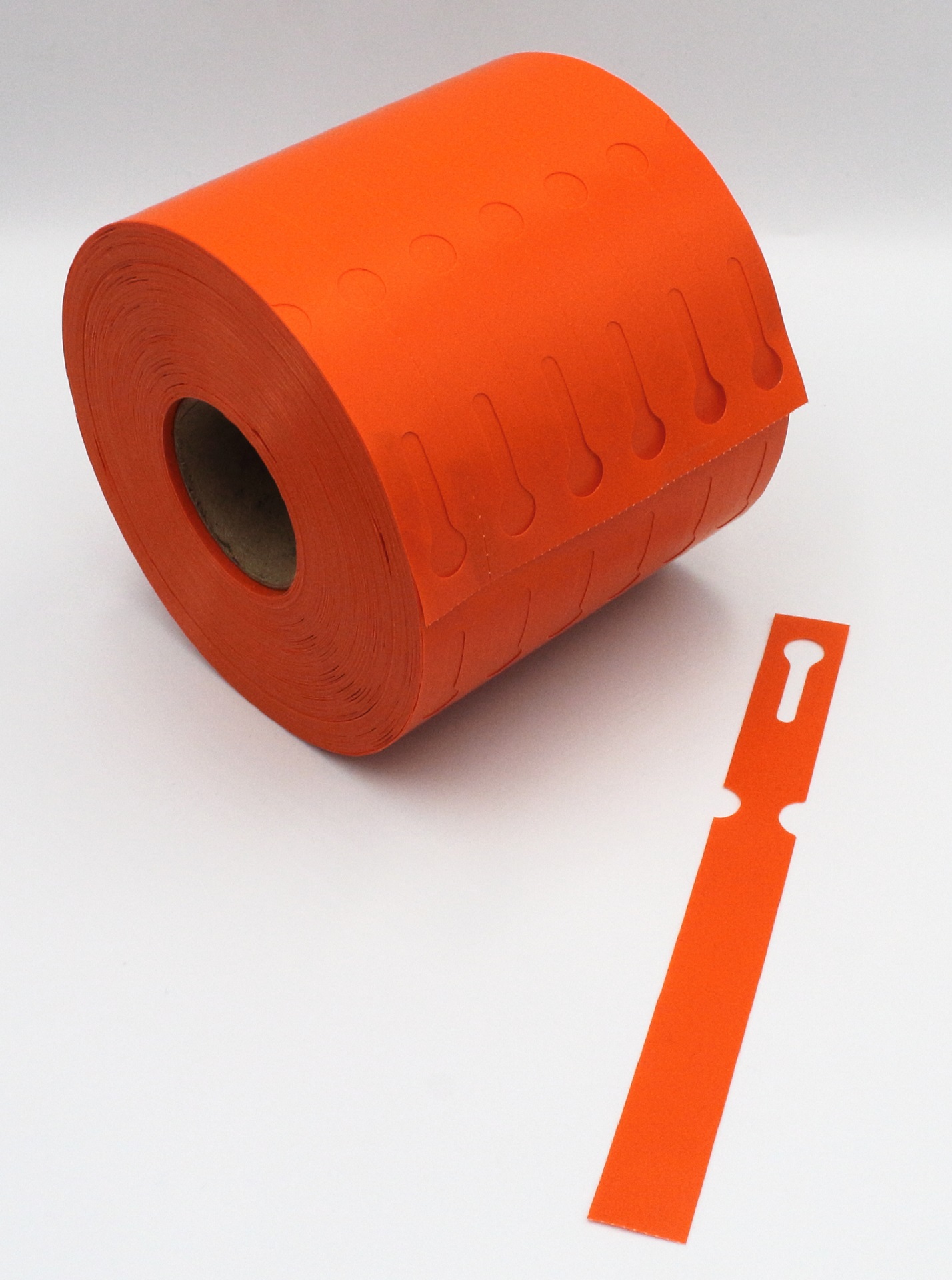 Etykiety ogrodnicze/sadownicze pętlowe POMARAŃCZOWE 250x17mm(17x250) 2000szt - obrazek 13