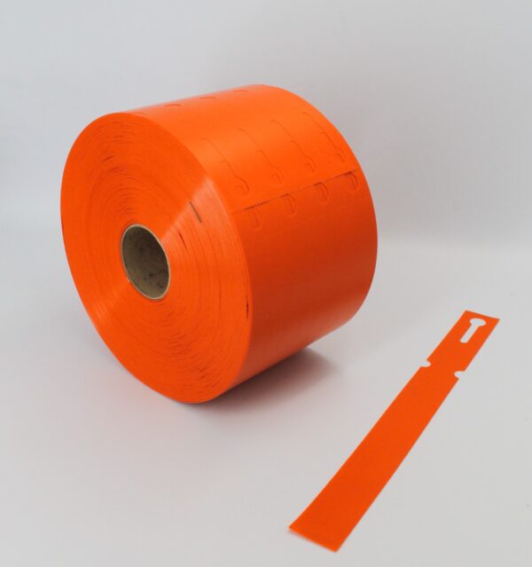 Etykiety Ogrodnicze Pętelkowe Wiązane w Kolorze Pomarańczowym 25 mm x 250 mm – 2000 Sztuk - obrazek 15