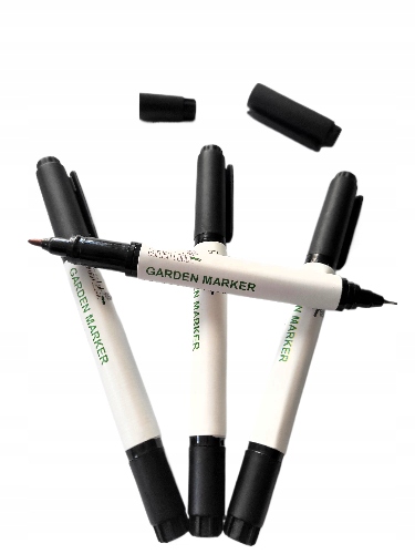 Elegancka Tabliczka Ogrodowa Wtykana z Aluminium, Czarna, 5 Sztuk, 155x105x450 mm - obrazek 10