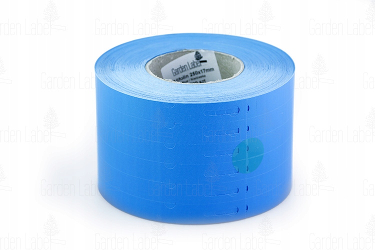 Etykiety ogrodnicze/sadownicze pętlowe NIEBIESKIE 250mmx17mm(17x250) 5000 szt - obrazek 3