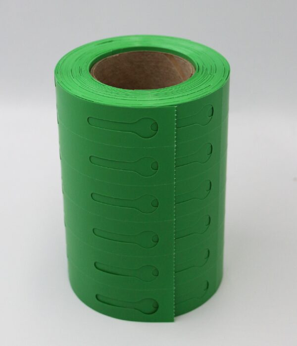 Etykiety ogrodnicze/sadownicze pętlowe ZIELONE 200x17mm (17x200) 500 szt - obrazek 15