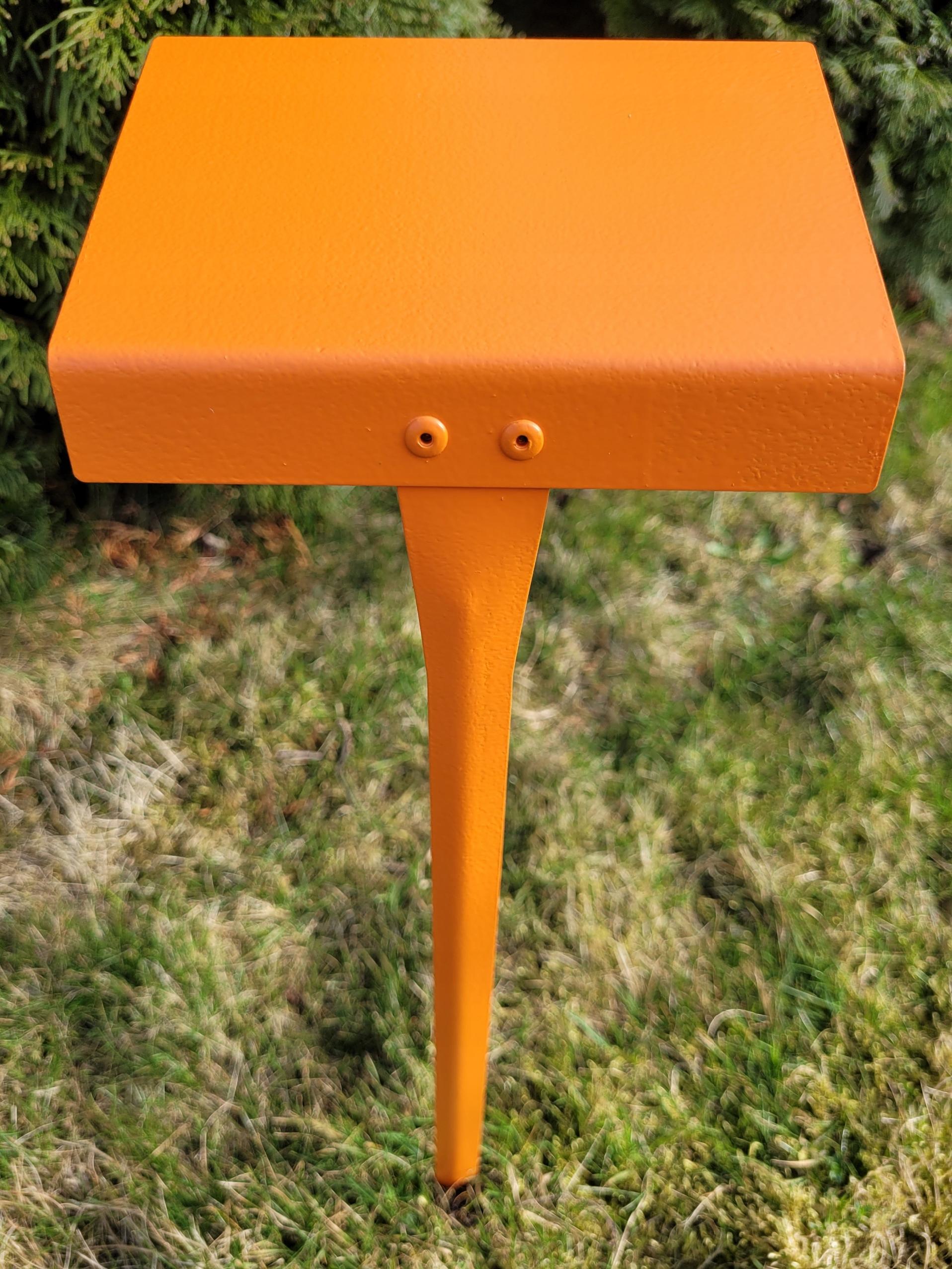 Elegancka Tabliczka Ogrodowa Aluminiowa, Zestaw 8 sztuk, 155x105 mm, Wysokość 450 mm - obrazek 6