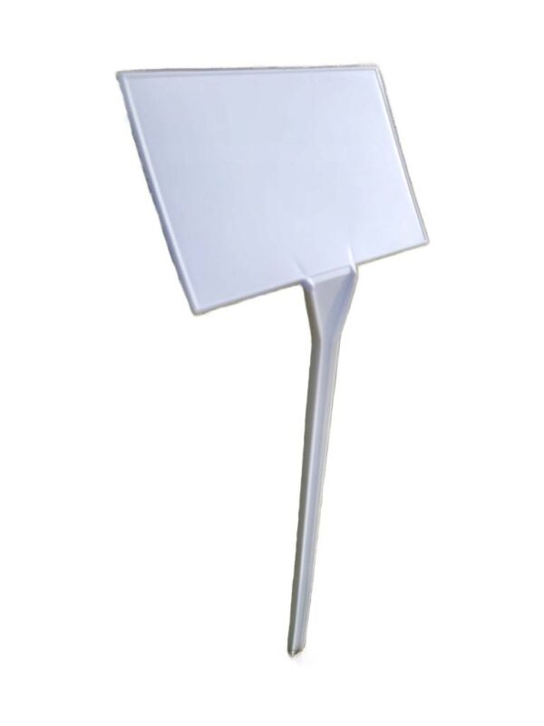Tabliczka ogrodowa wtykana, 160x105x400 mm, DUŻA, Plastikowa zestaw 9 sztuk