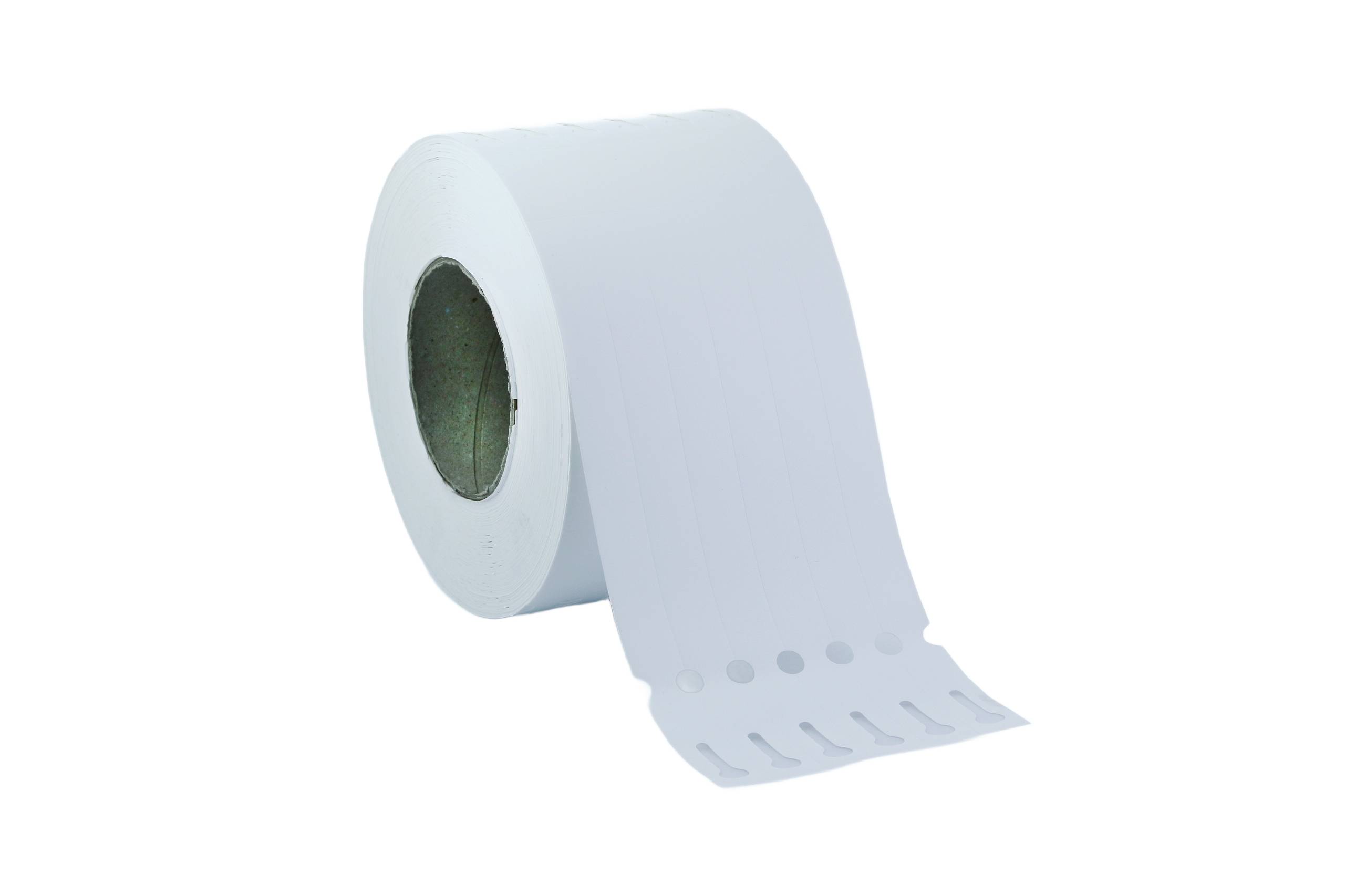 Etykiety folio pętlowe ogrodnicze Białe 300x20mm - 100 sztuk, regulowane 60-140 mm, odporne na warunki atmosferyczne