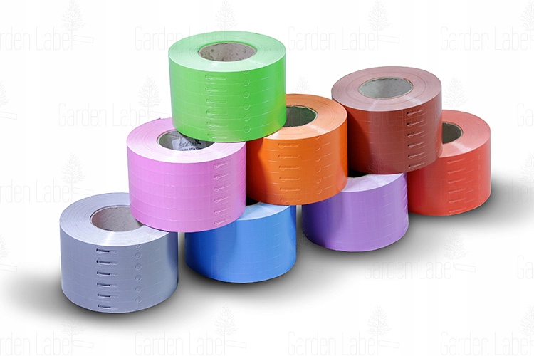 Etykiety ogrodnicze pętlowe ŻÓŁTE 250mm x 17mm - 100 sztuk do pisania - obrazek 8