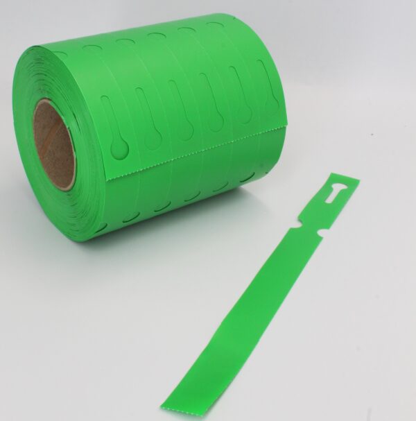 Etykiety ogrodnicze/sadownicze pętlowe ZIELONE 200x17mm(17x200) 1000szt - obrazek 5