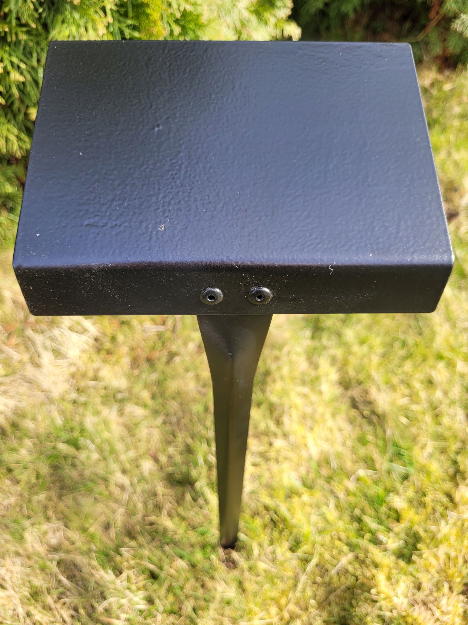 Elegancka Tabliczka Ogrodowa Aluminiowa, Zestaw 8 sztuk, 155x105 mm, Wysokość 450 mm - obrazek 11