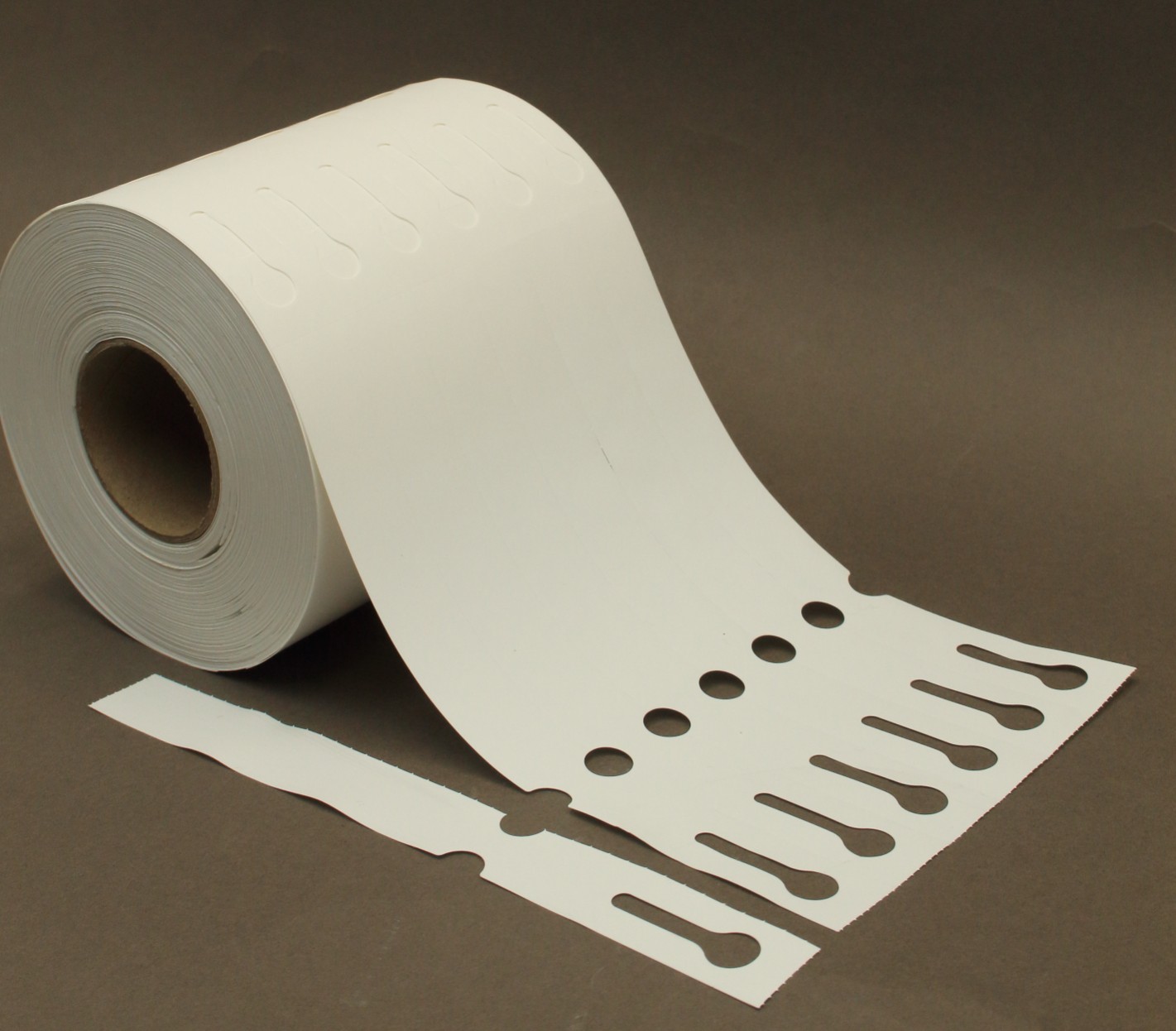 Etykiety ogrodnicze/sadownicze pętlowe Białe 160x17mm(17x160) 1000szt - obrazek 2