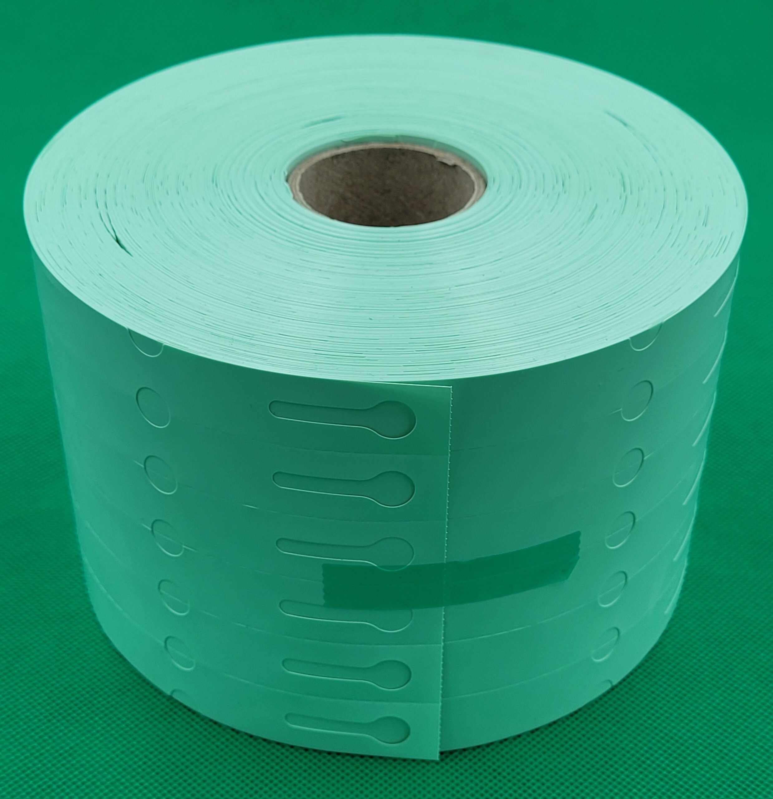 Etykiety ogrodnicze pętlowe w kolorze miętowym 250mm x 17mm, 2000 sztuk - profesjonalne oznaczenia roślin - obrazek 4