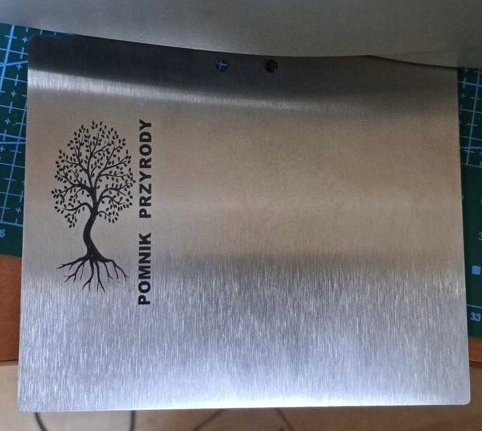 Elegancka Tabliczka Ogrodowa Wtykana z Aluminium, Czarna, 5 Sztuk, 155x105x450 mm - obrazek 5